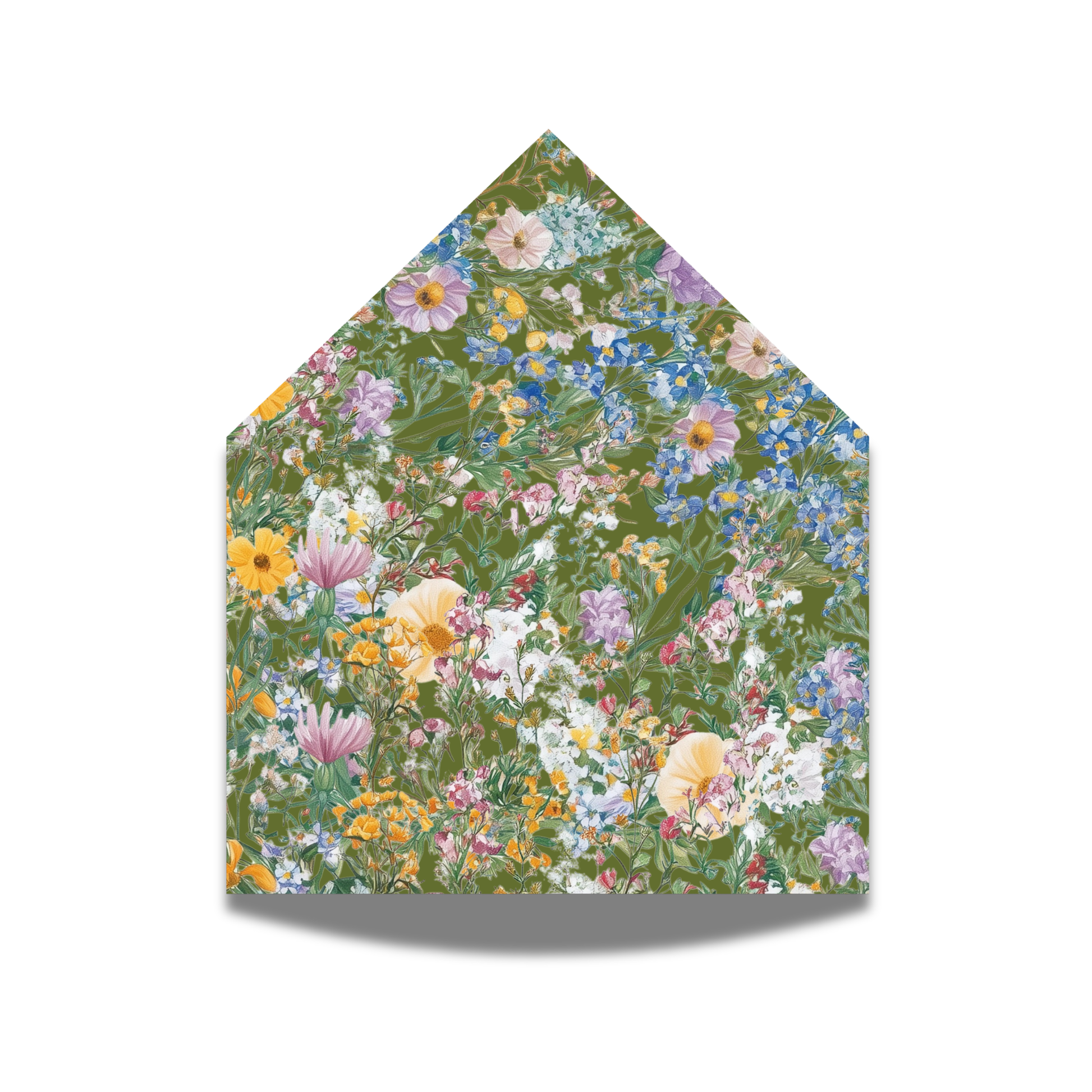 Pastel Floral Arch Envelope Liner