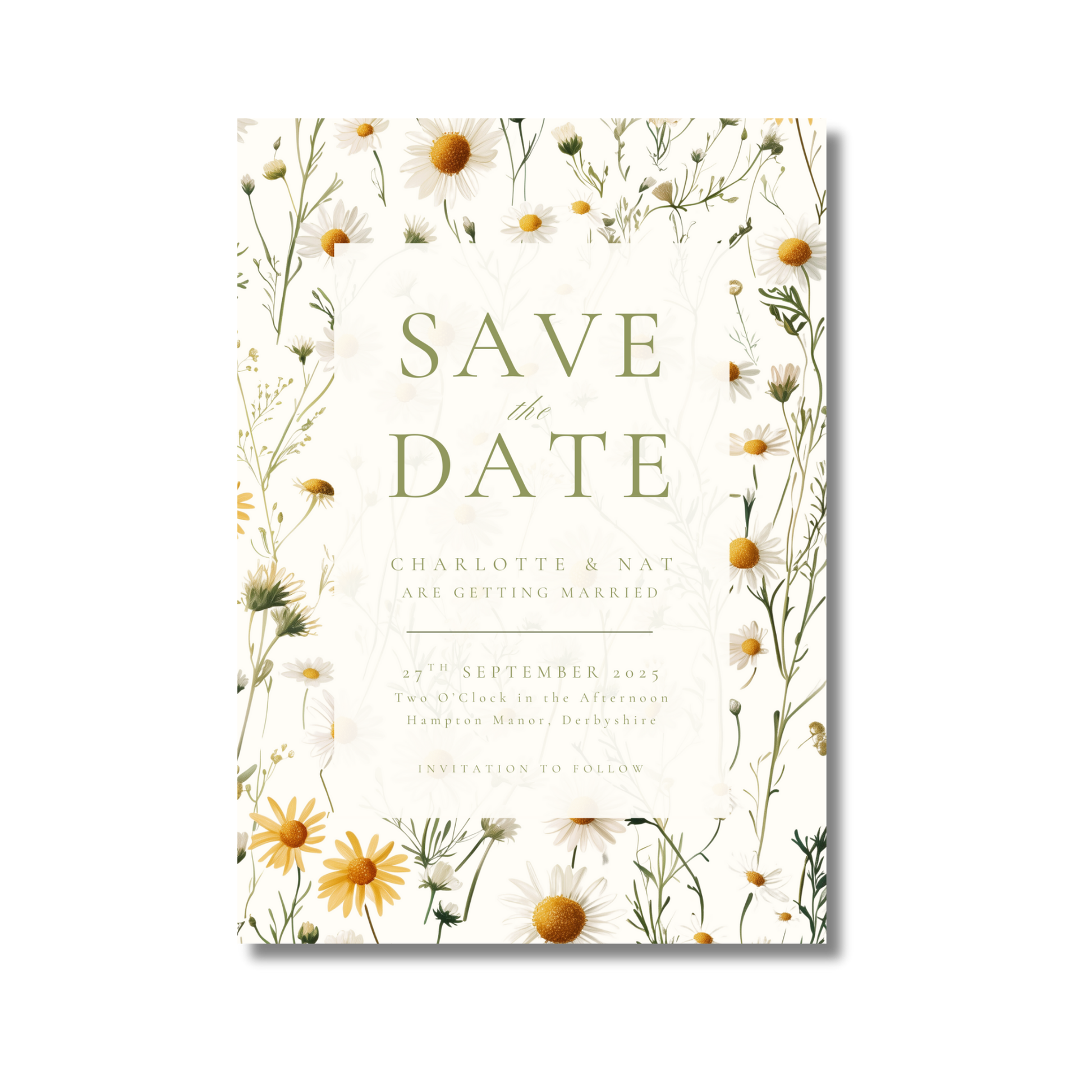 Daisy Save The Date