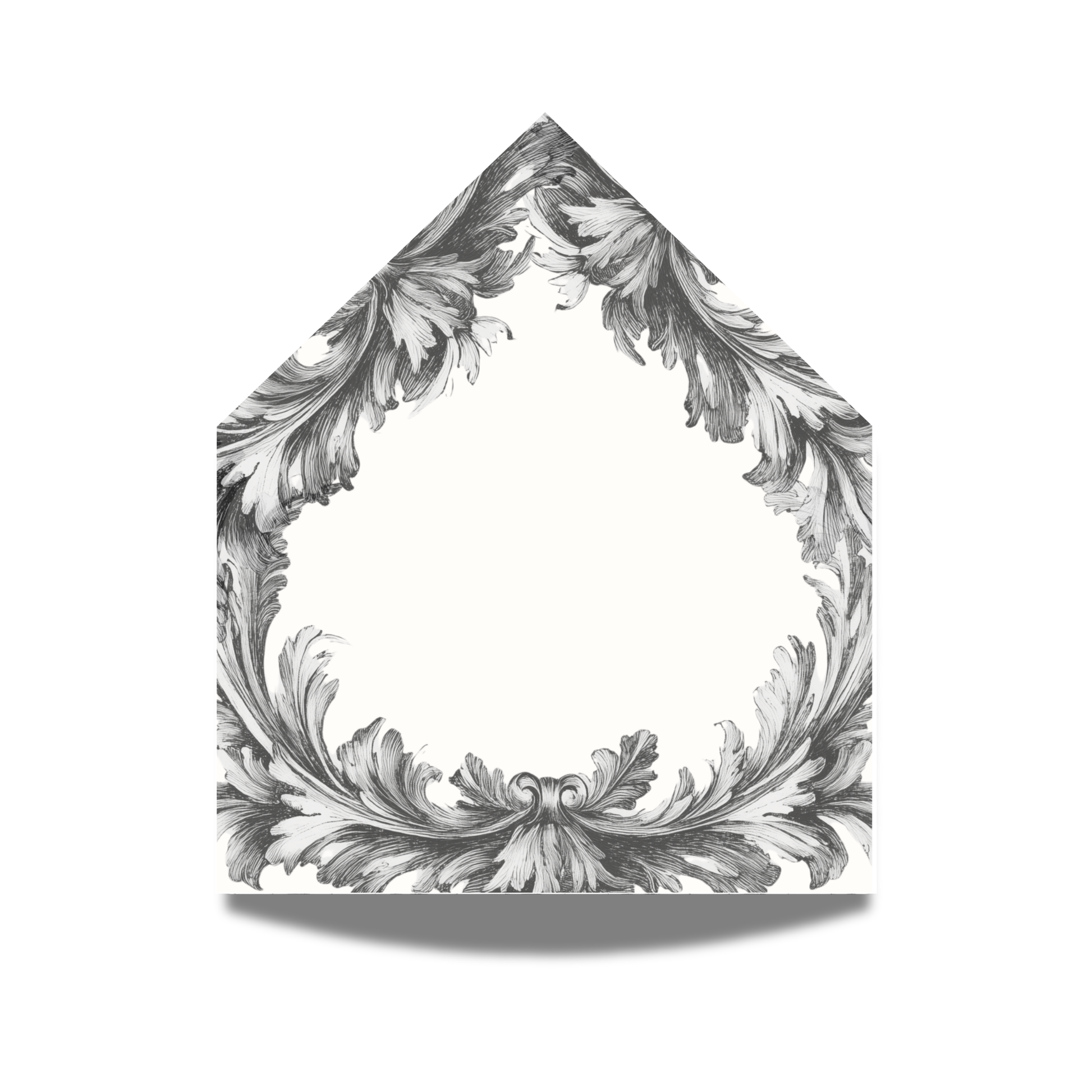 Rococo Frame Envelope Liner