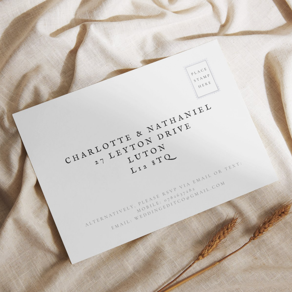 Passport Style Invite & RSVP