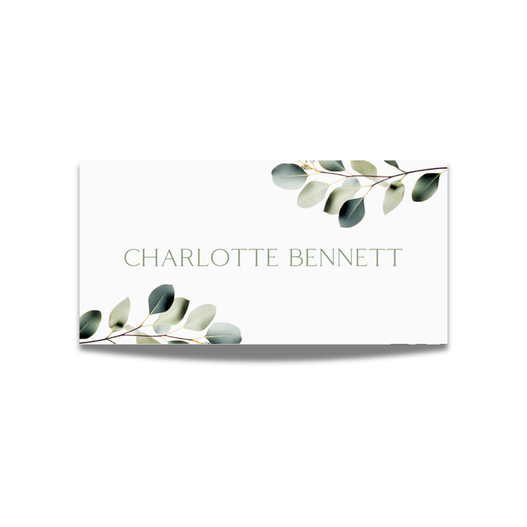 Eucalyptus Name Place Cards