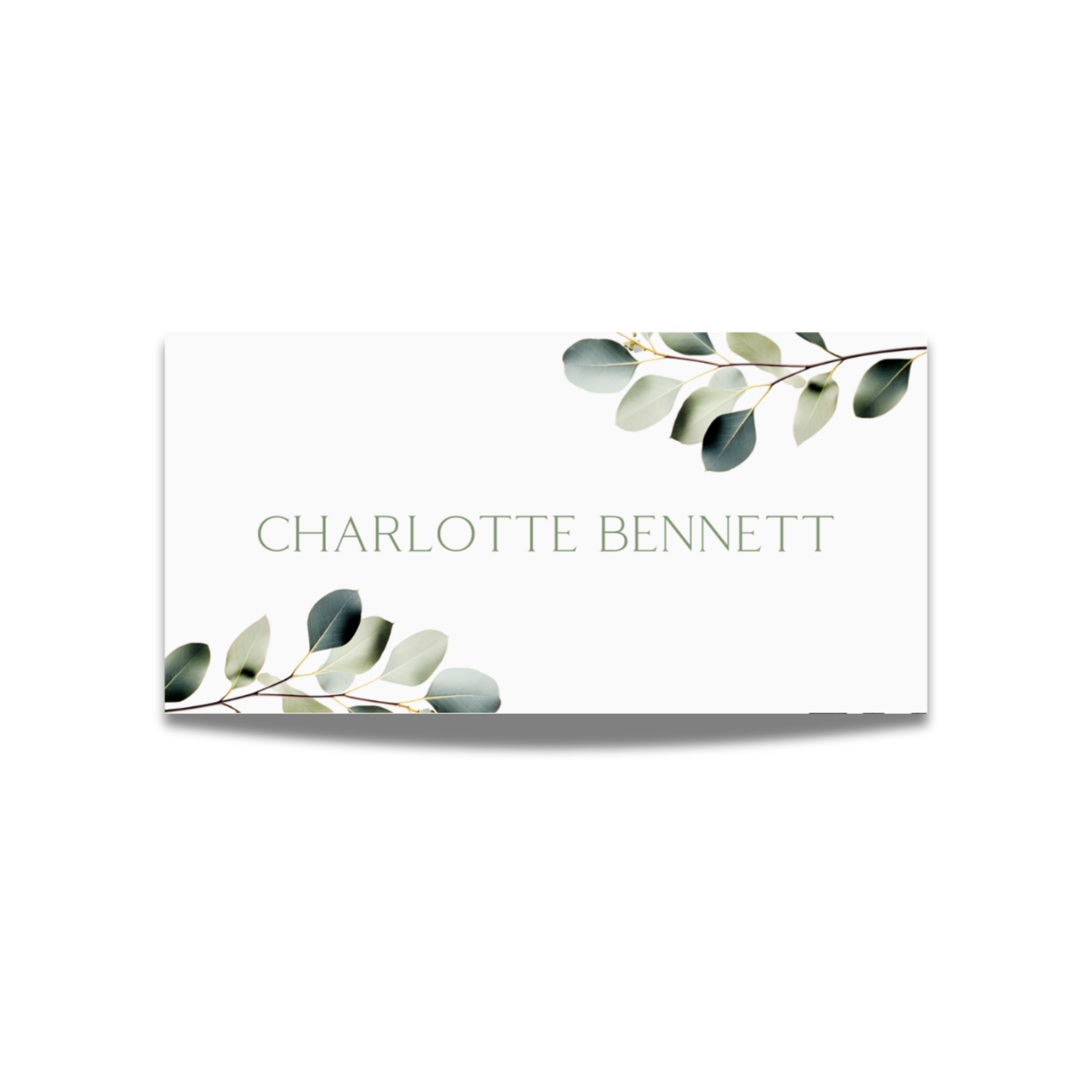 Eucalyptus Name Place Cards