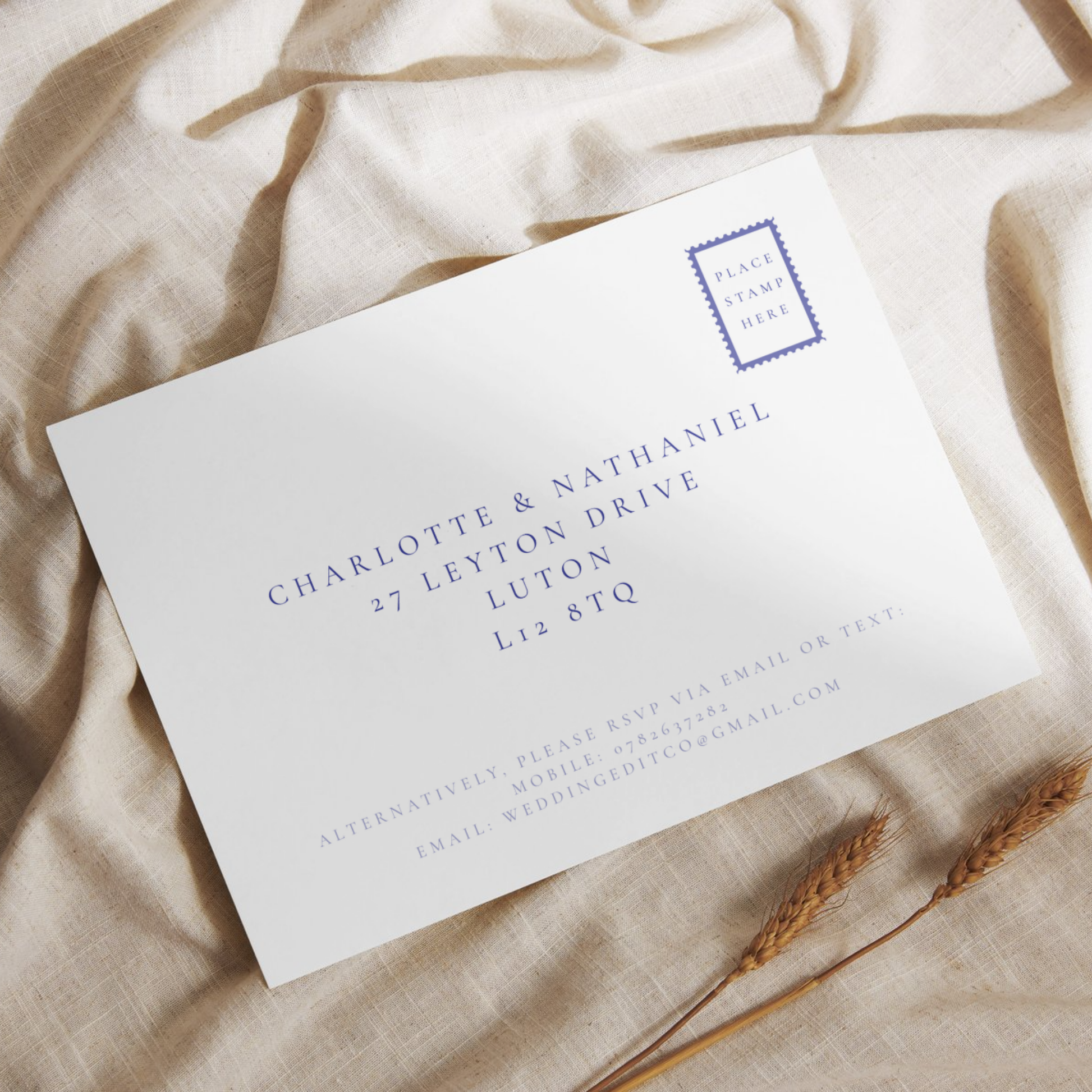 Santorini Sketch Invite & RSVP