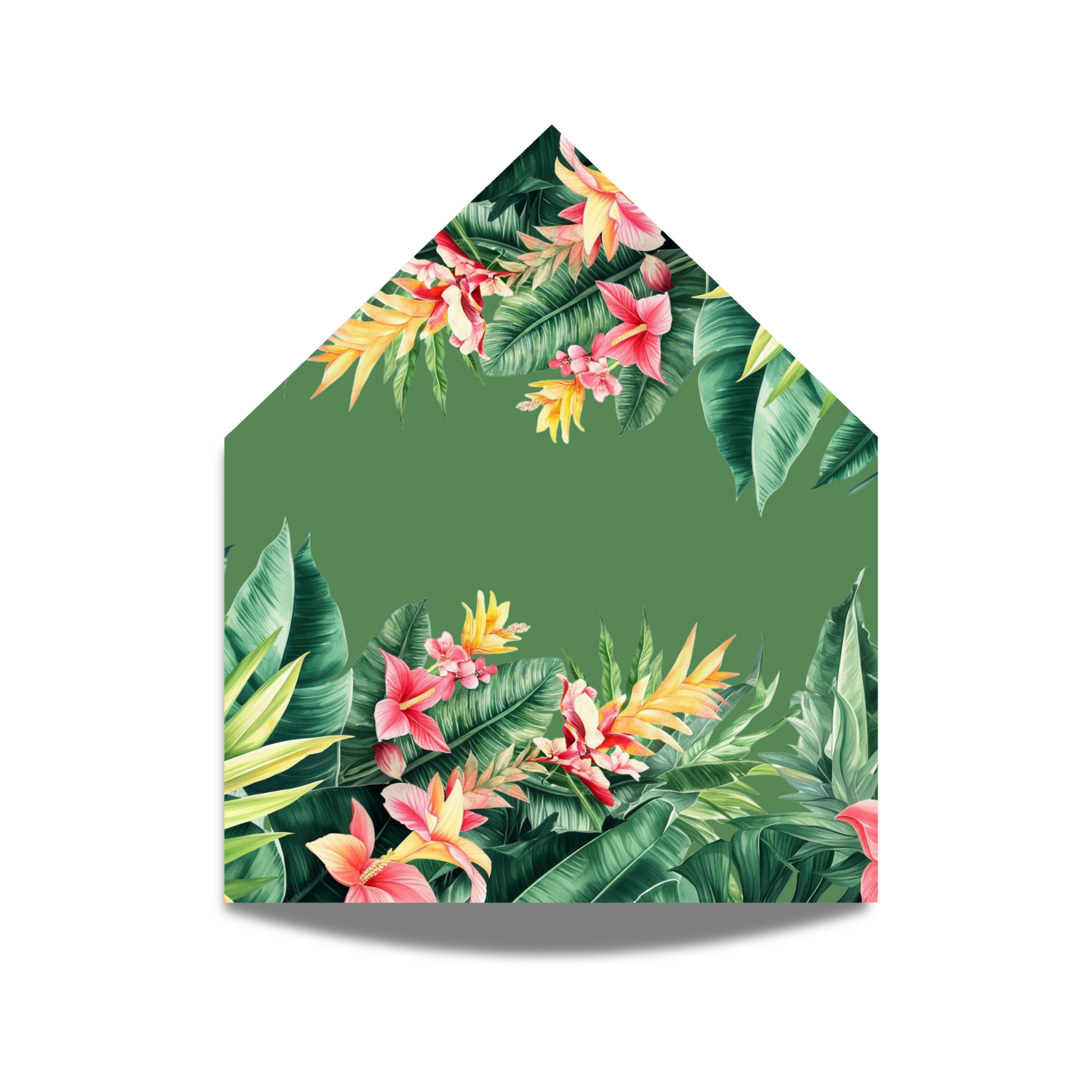 Tropical Florals Envelope Liner