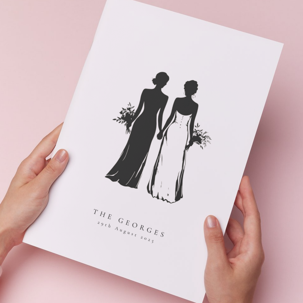 Mrs & Mrs Personalised Fine Art Print