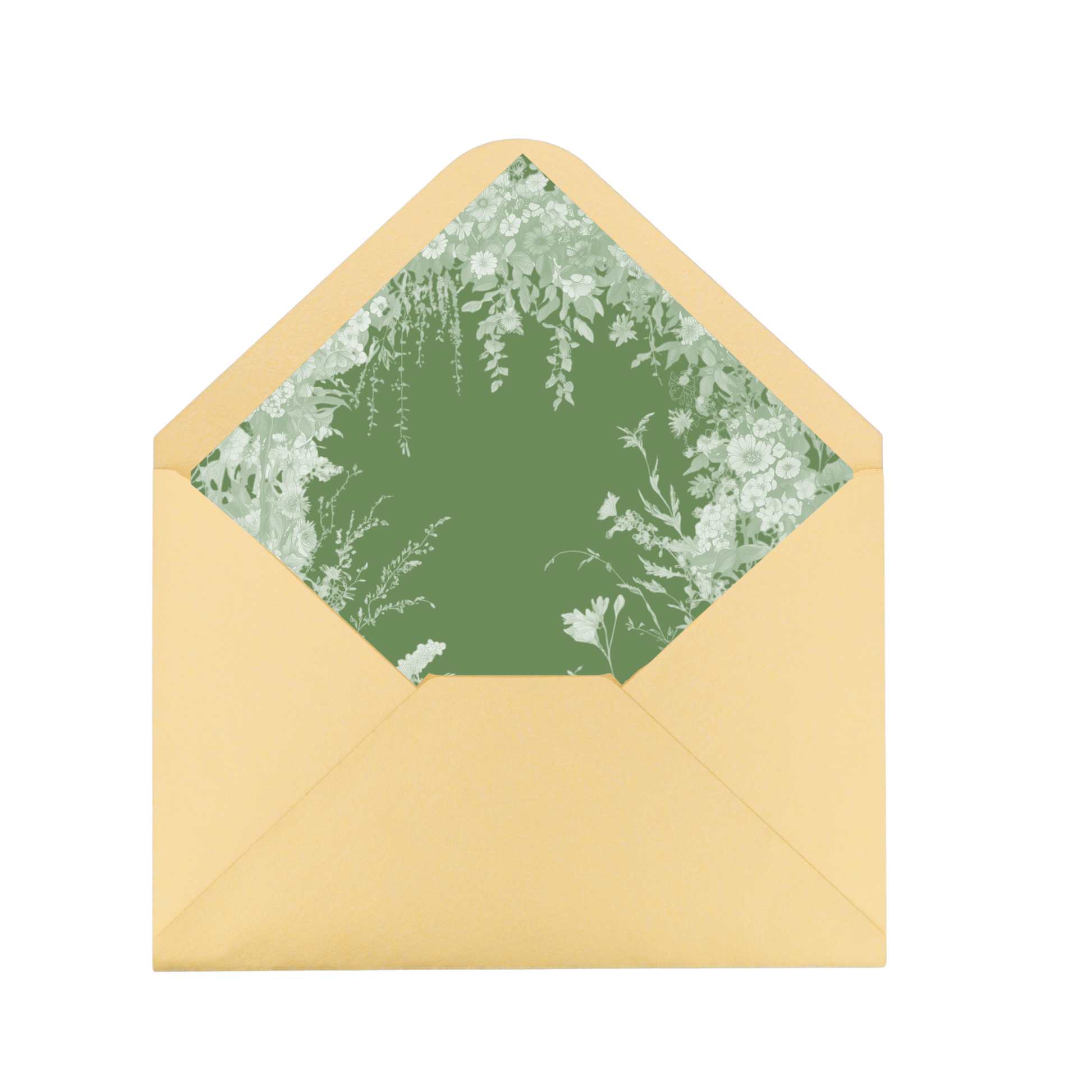 Busy & Bright Florals Envelope Liner