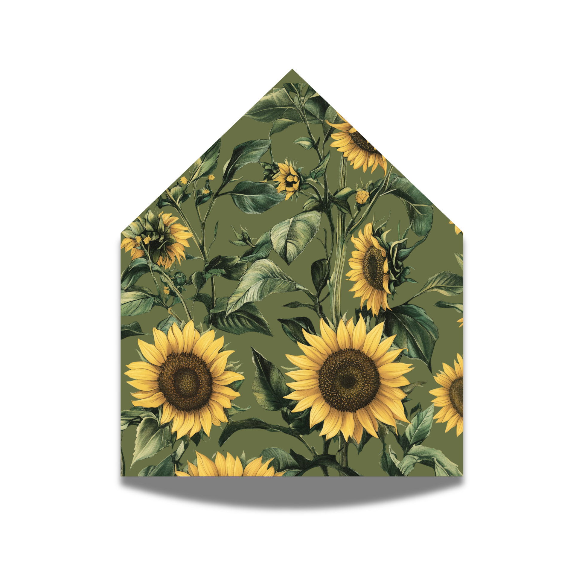 Sunflower Envelope Liner