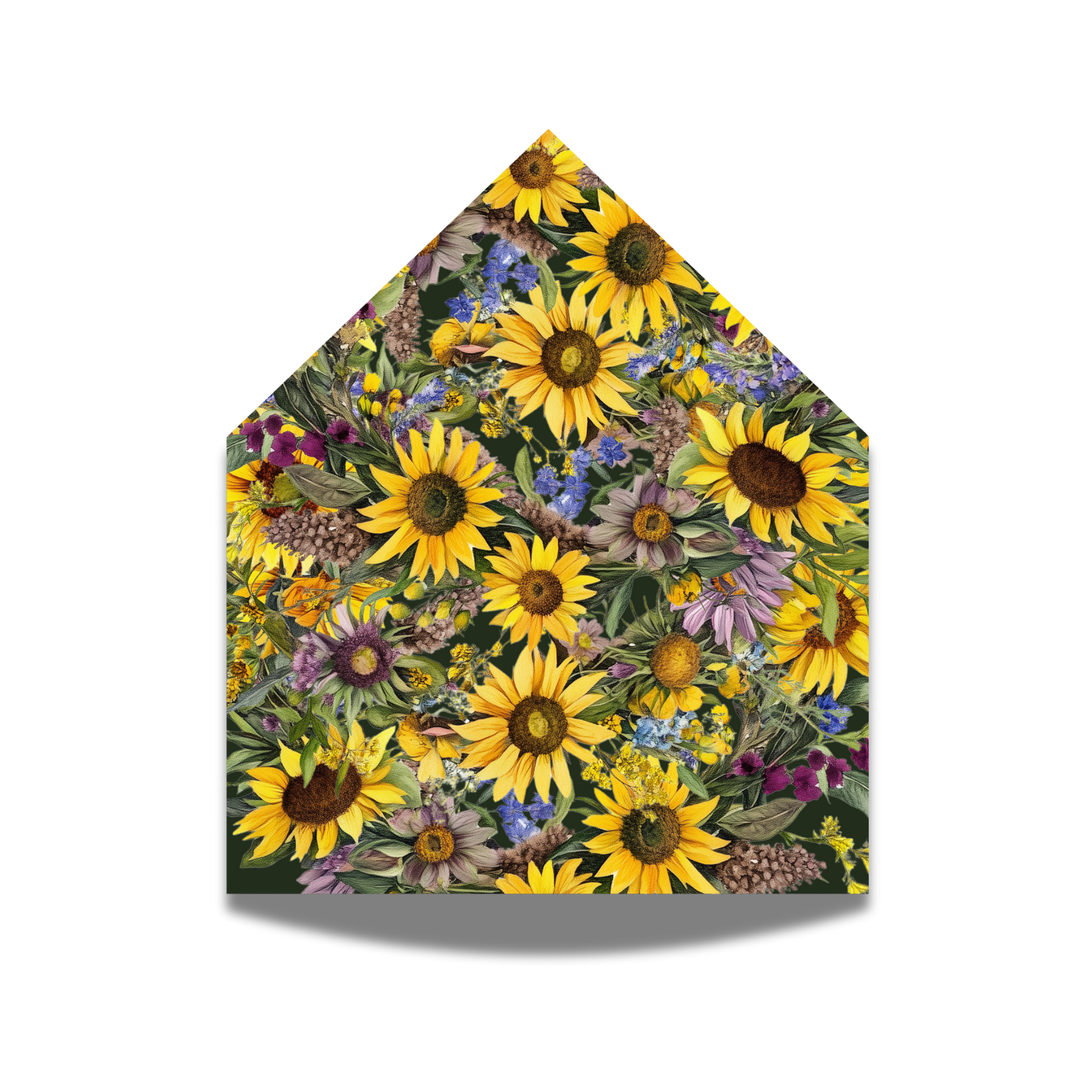 Sunflower & Wildflower Envelope Liner