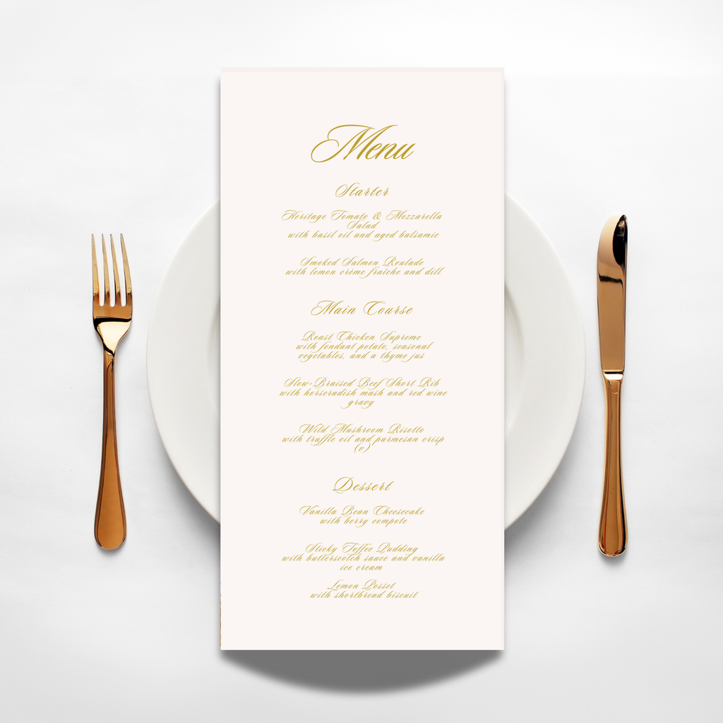 Gold Script Menu