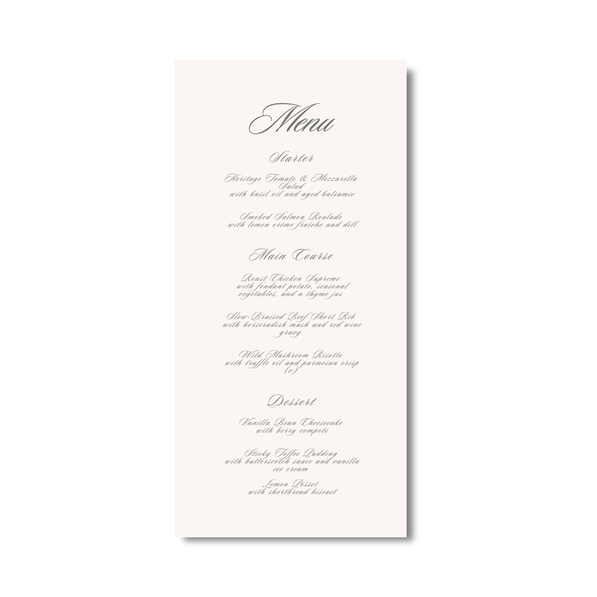 Monochrome Script Menu