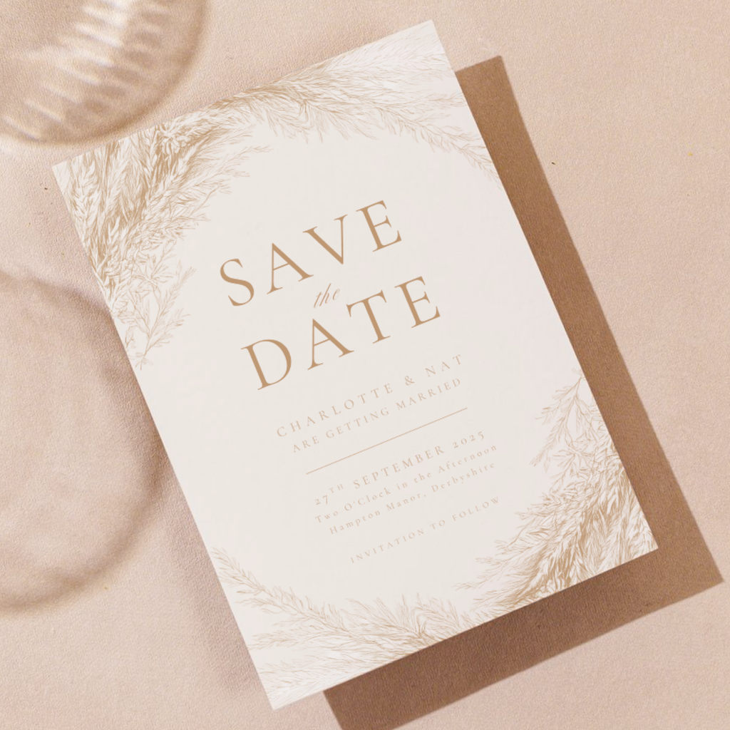 Pampas Save The Date