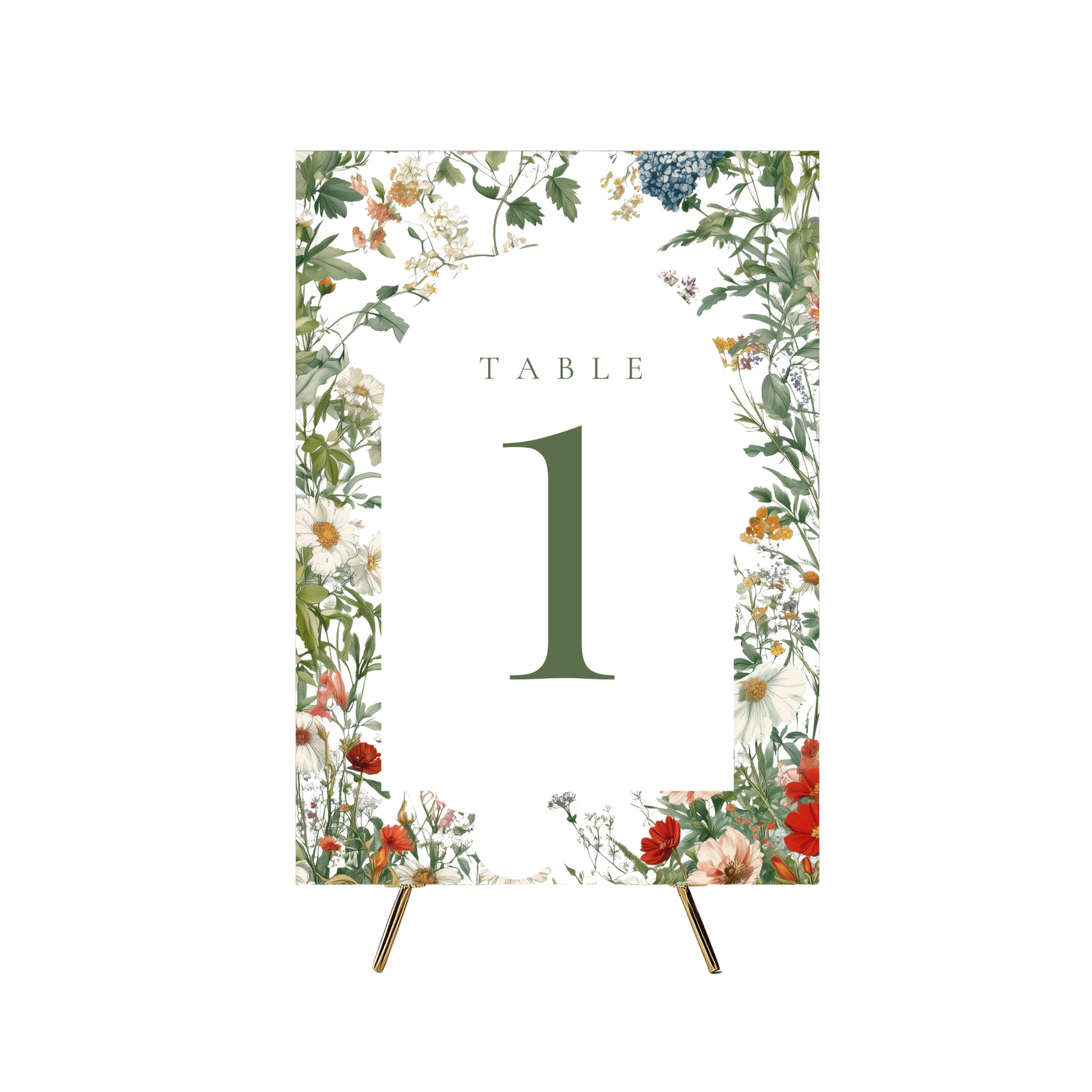 Secret Garden Table Numbers