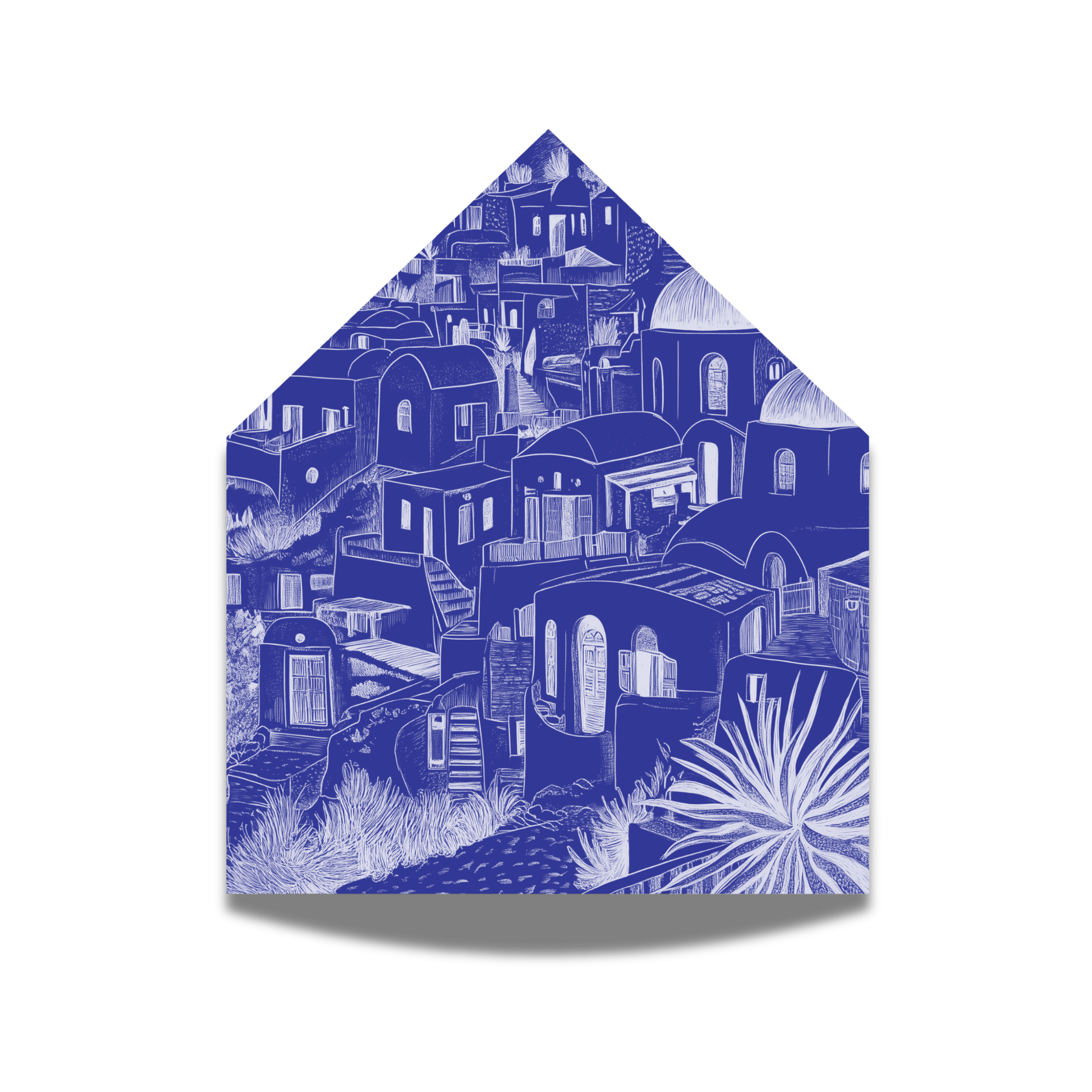 Santorini Sketch Envelope Liner