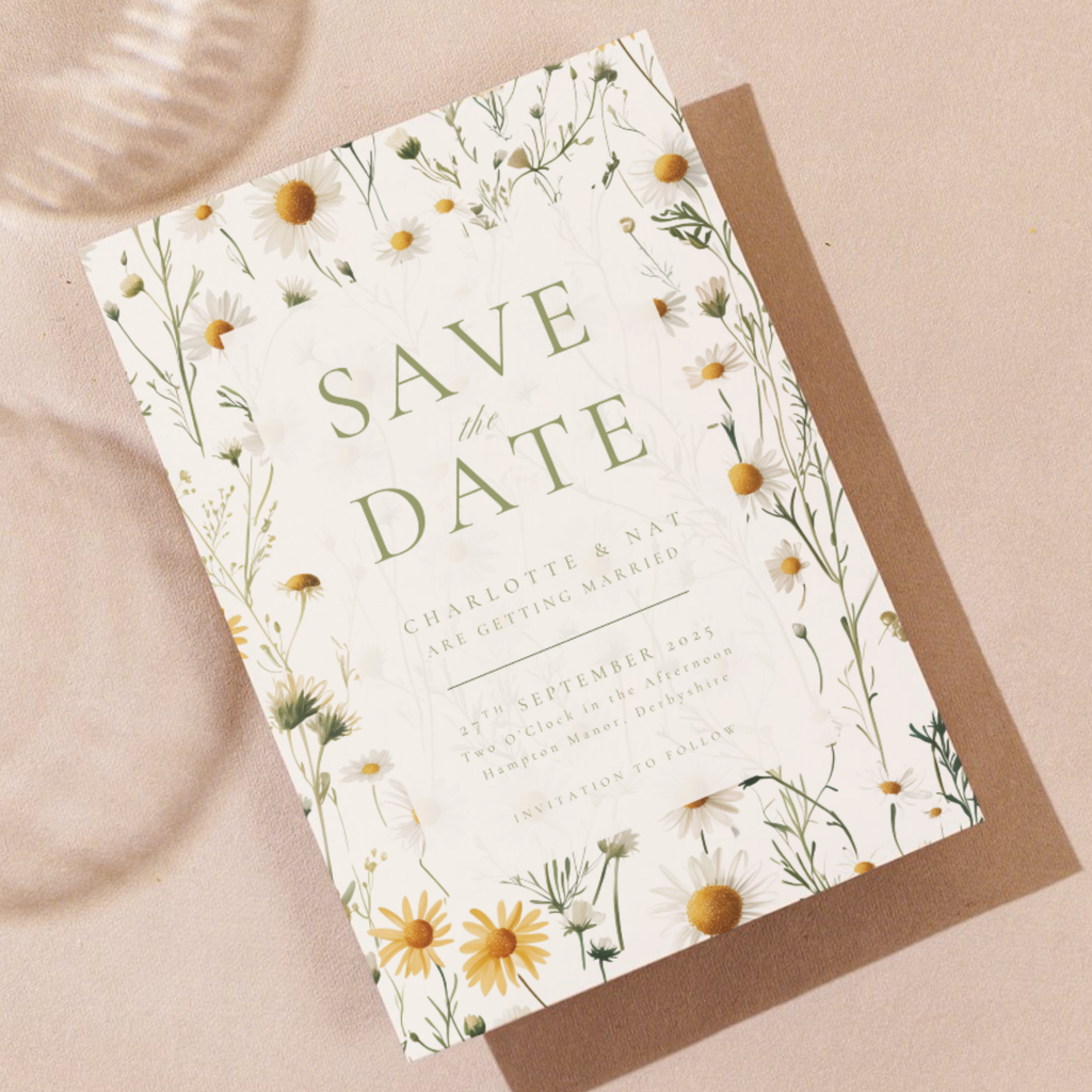 Daisy Save The Date