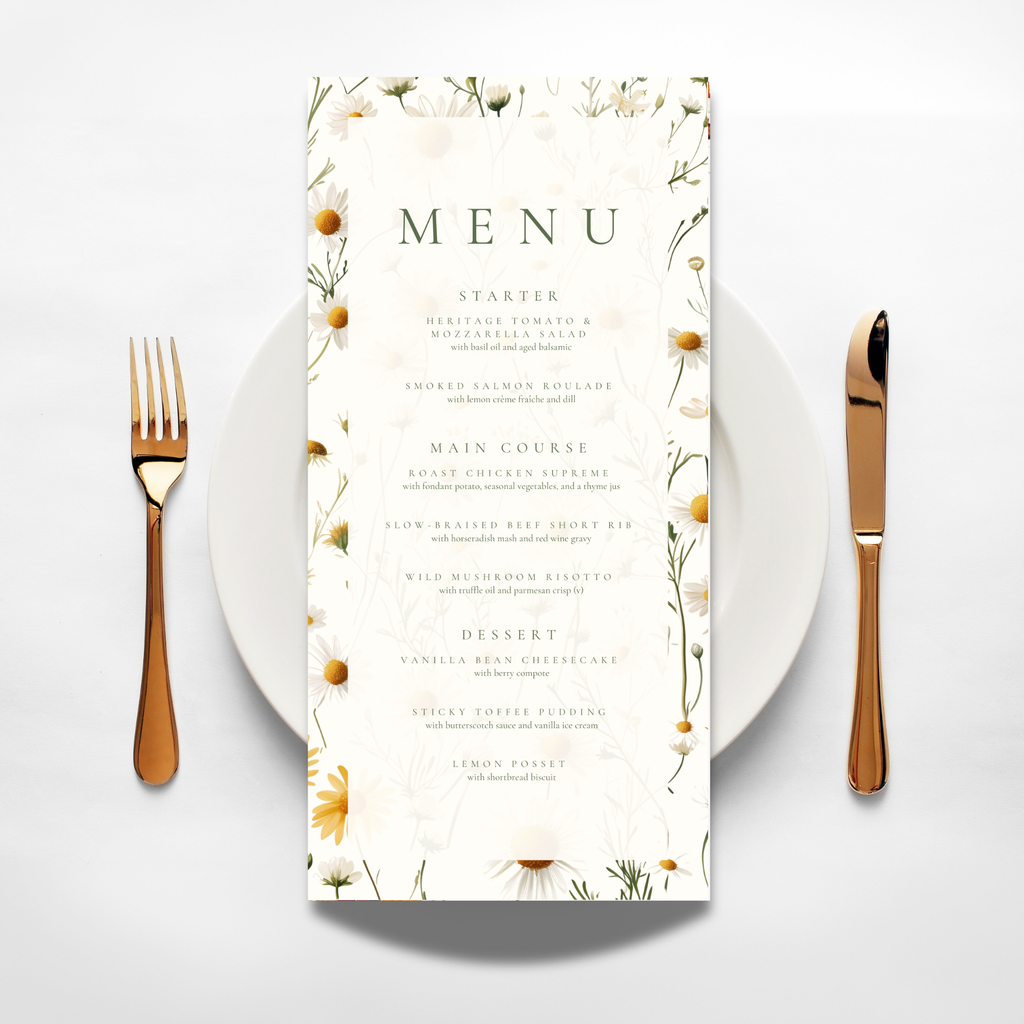 Daisy Menu