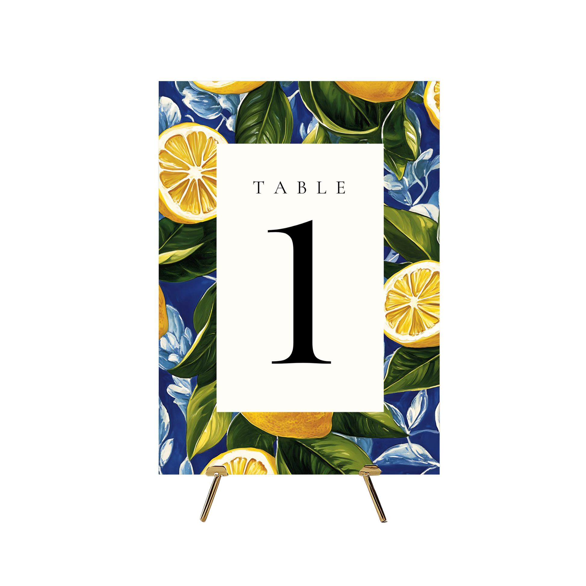 Mediterranean Table Numbers