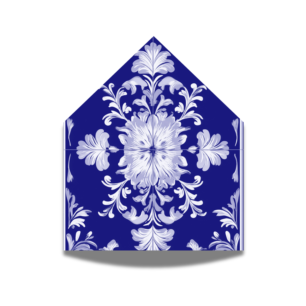 Blue Tiling Envelope Liner
