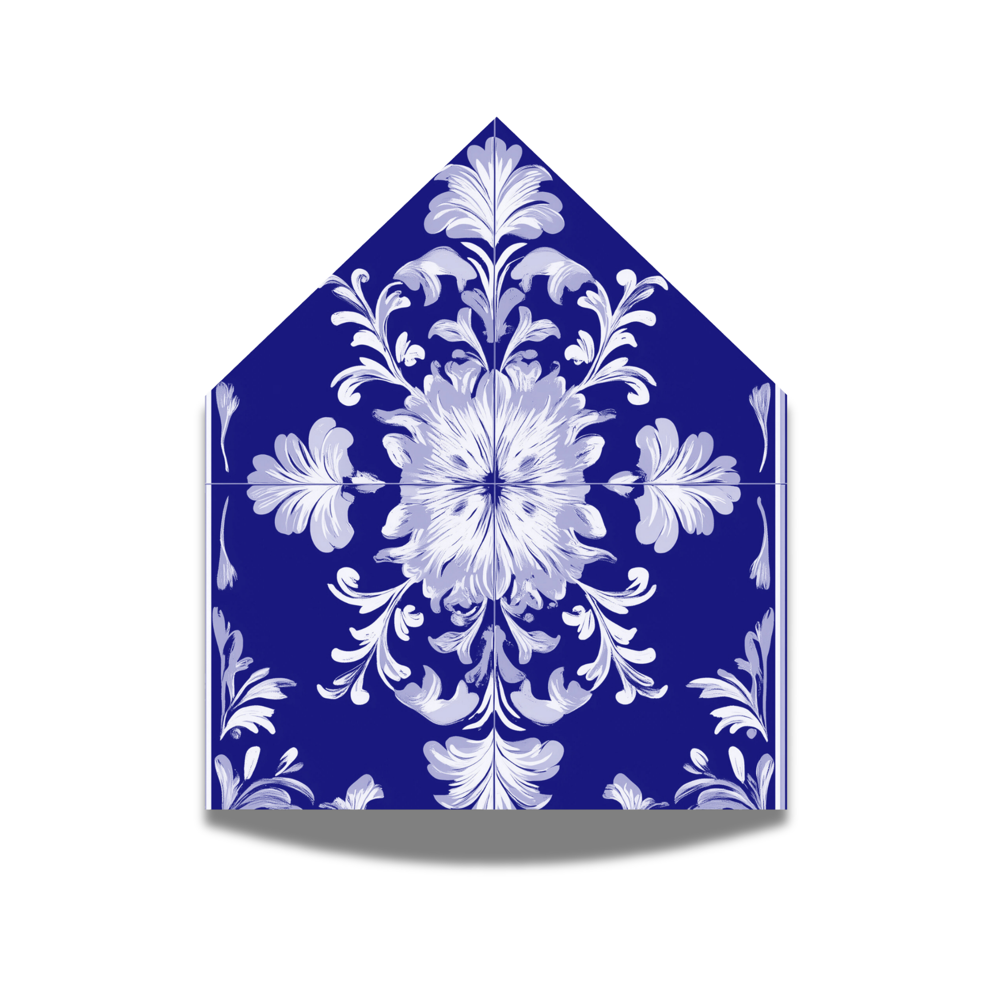 Blue Tiling Envelope Liner