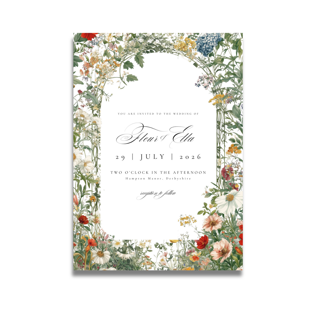 Secret Garden Invite & RSVP