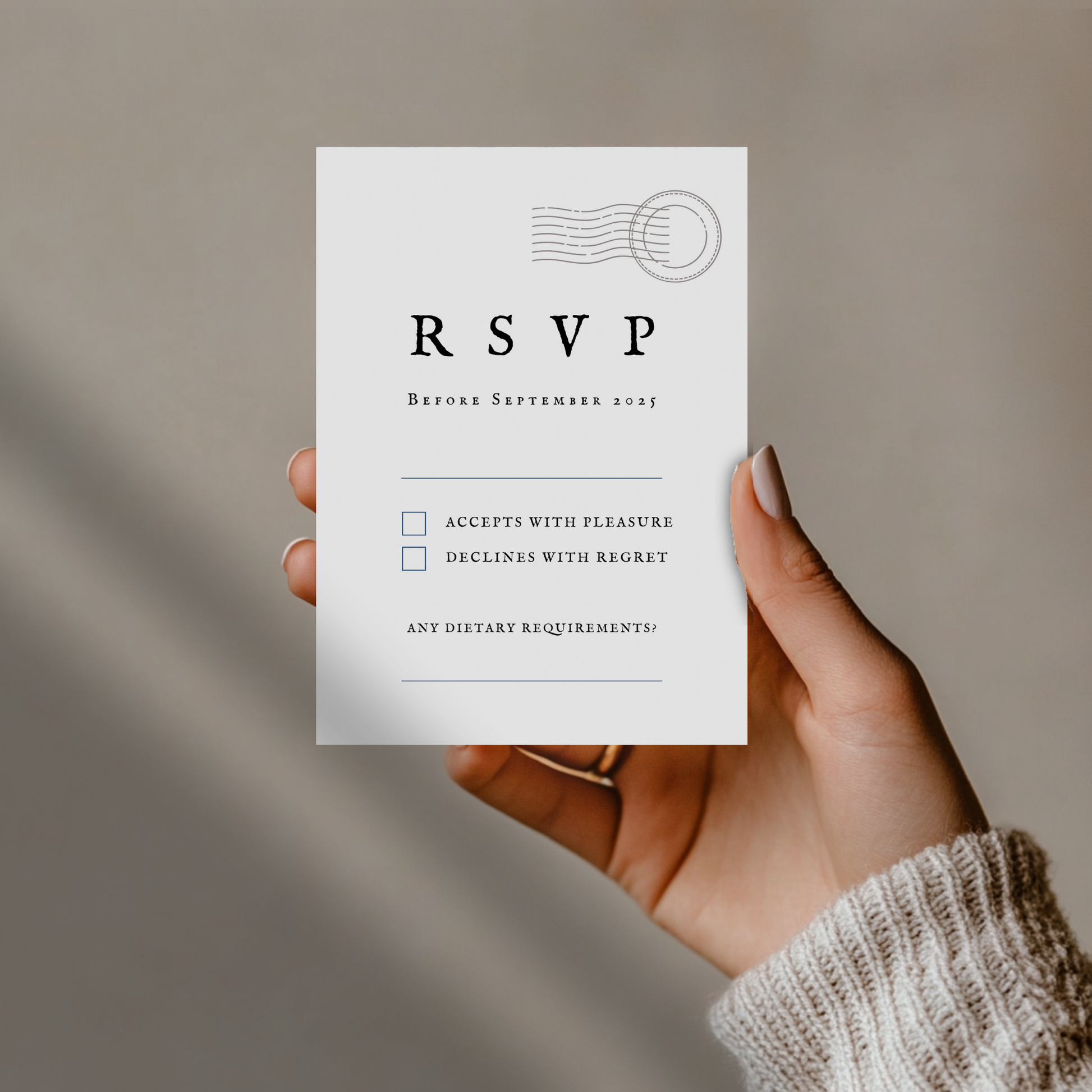 Passport Style Invite & RSVP