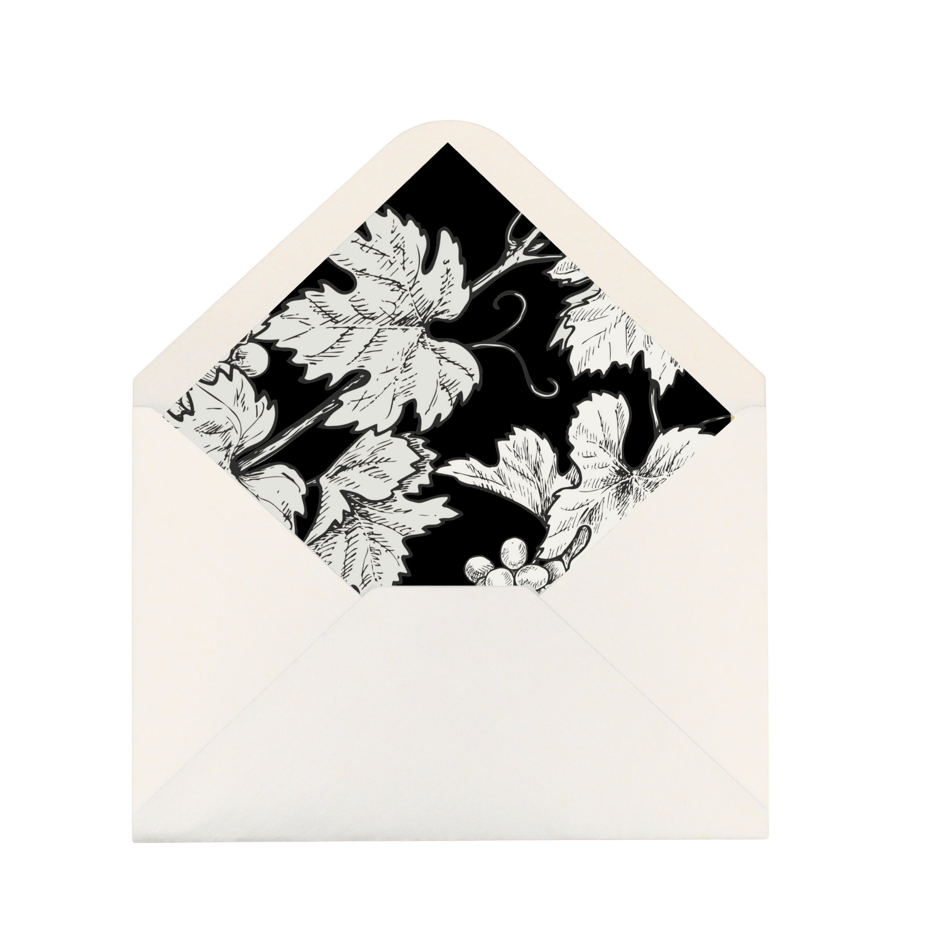 Monochrome Vineyard Envelope Liner