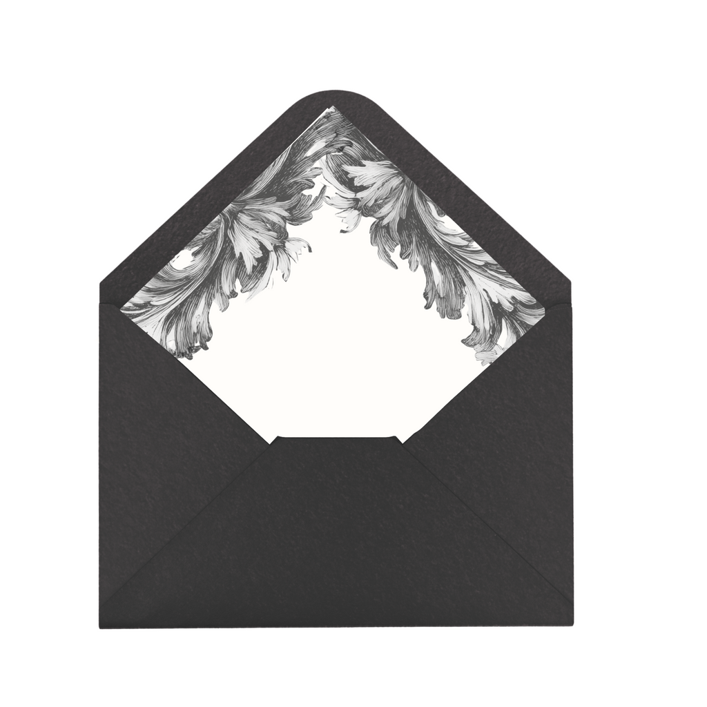 Rococo Frame Envelope Liner