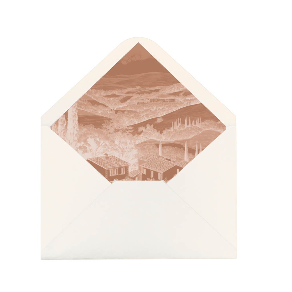 Terracotta Tuscany Envelope Liner