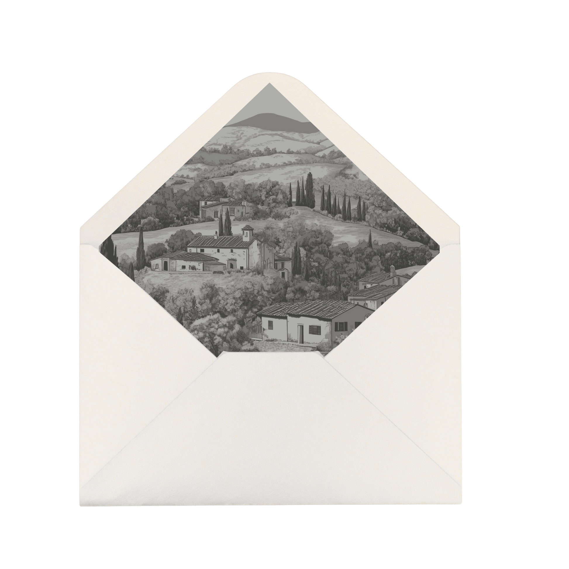 Monochrome Tuscany Envelope Liner