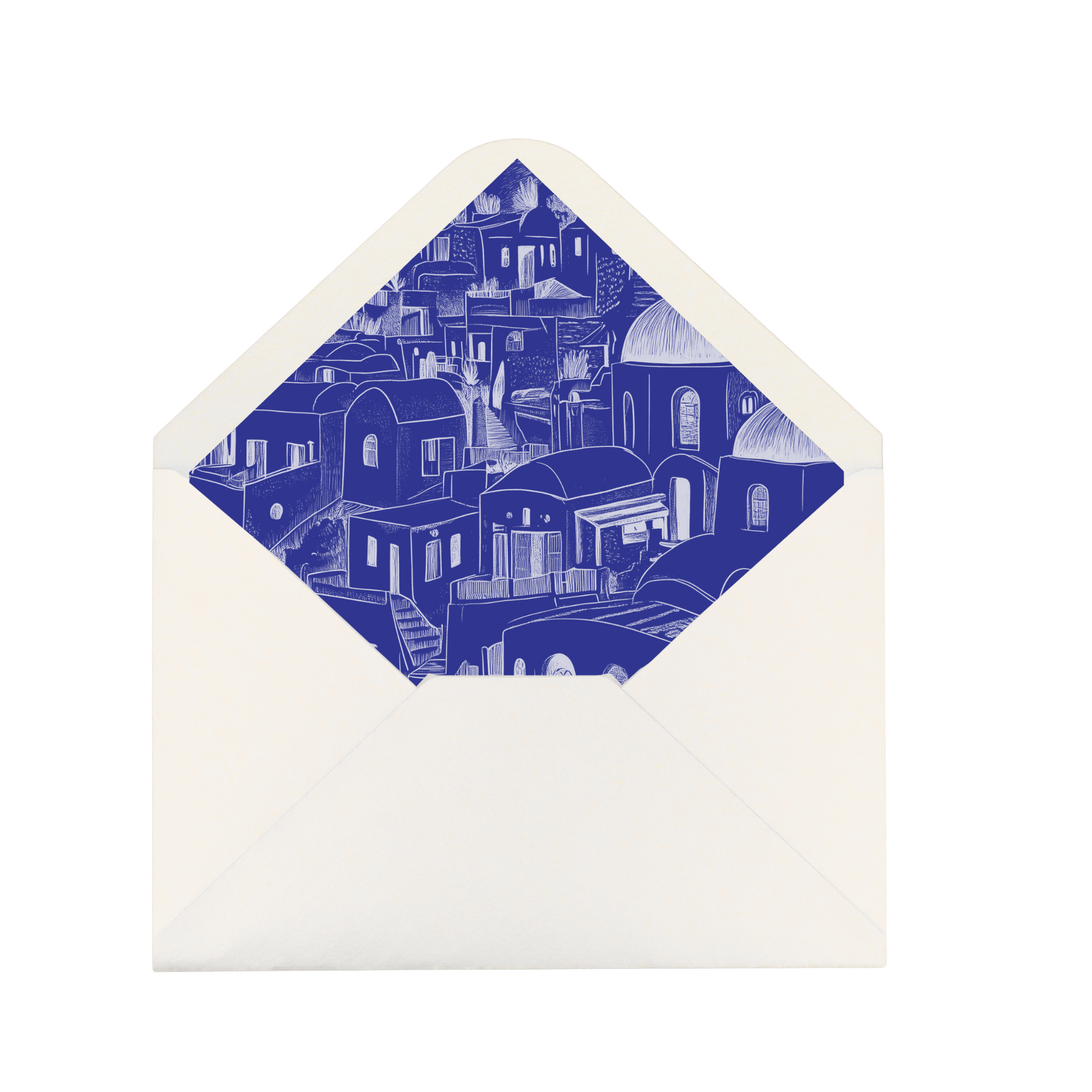 Santorini Sketch Envelope Liner