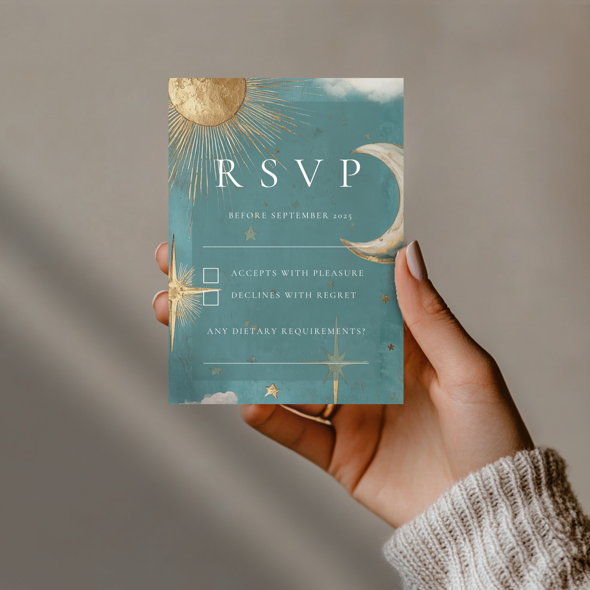 Celestial Invite & RSVP