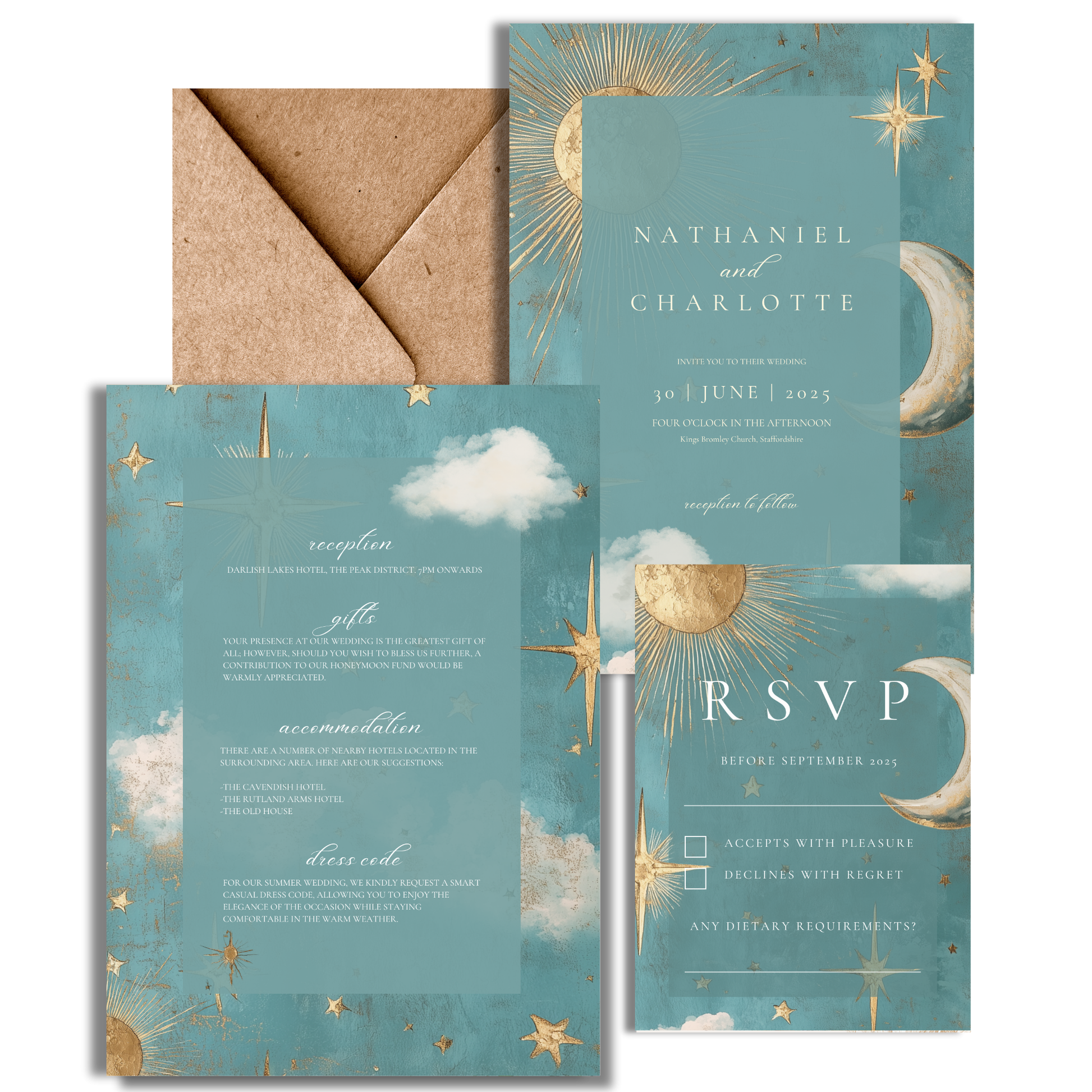 Celestial Invite & RSVP
