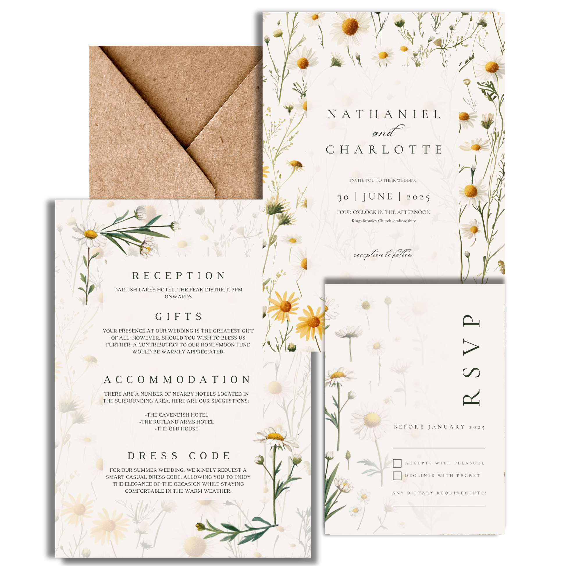 Daisy Invite & RSVP