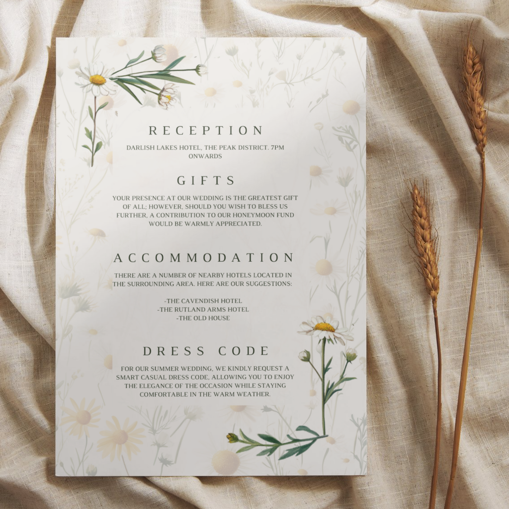 Daisy Invite & RSVP
