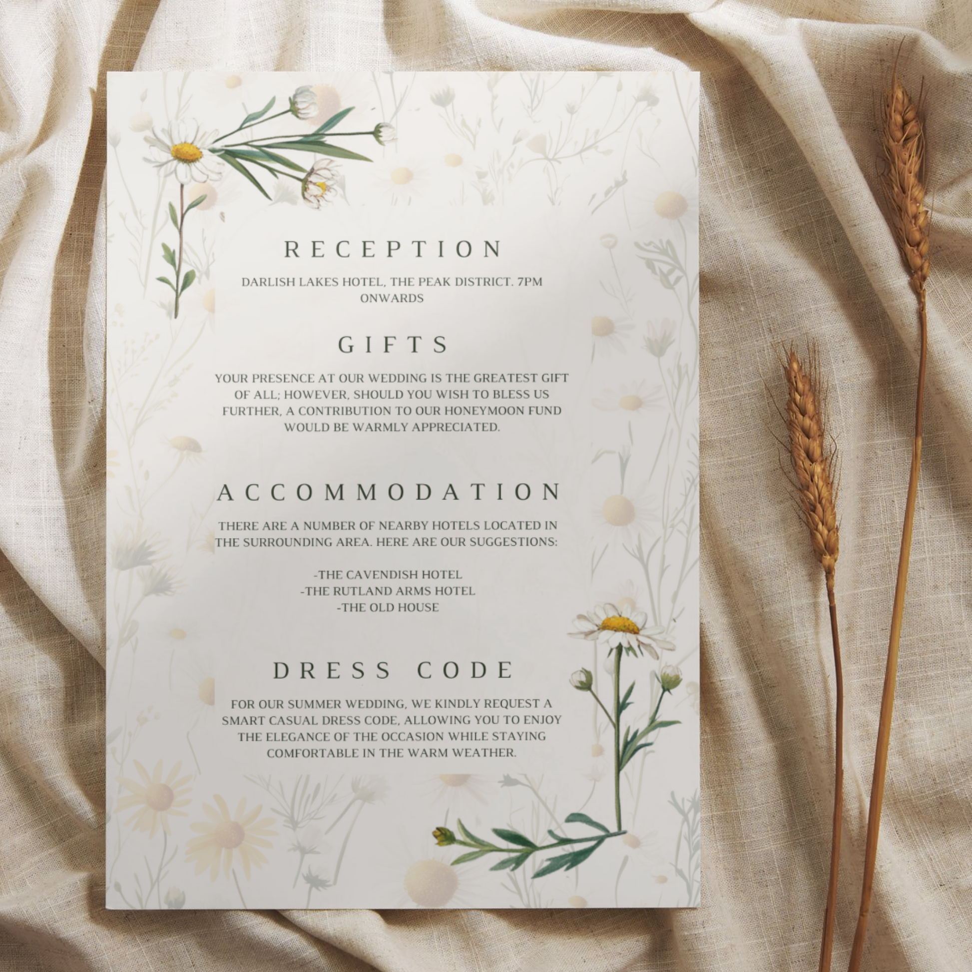 Daisy Invite & RSVP